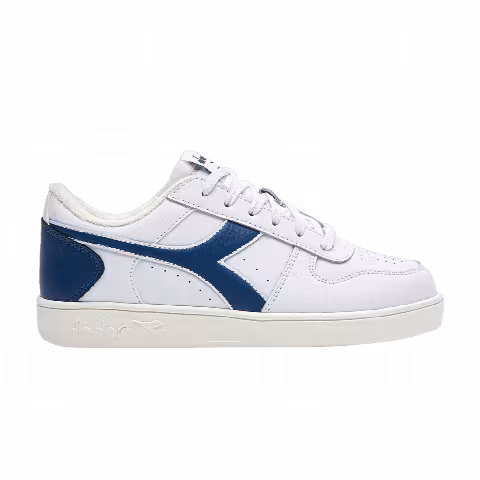 Diadora Magic Basket Low Big Kid 'White Poseidon'