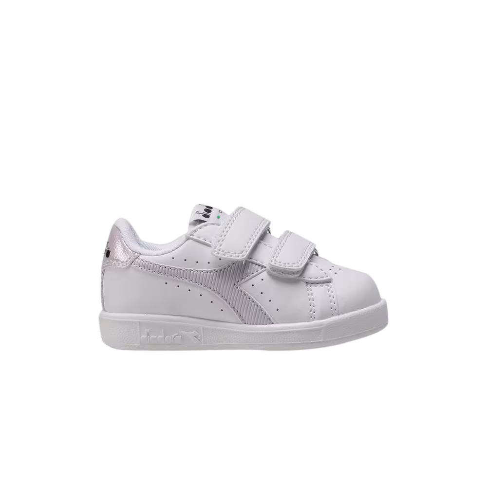 Diadora Game P Toddler White Ochid Bloom