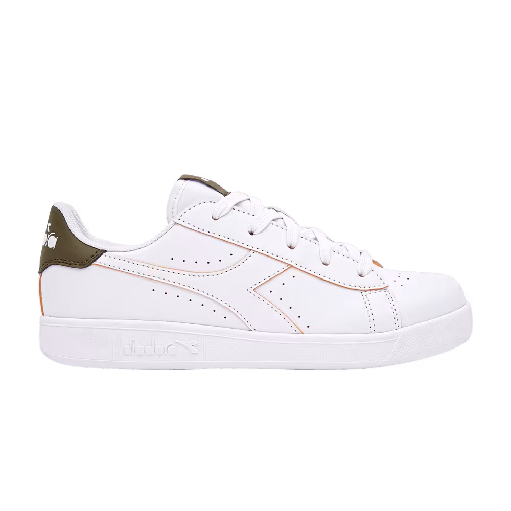 Diadora Game P Smash Big Kid White Beech