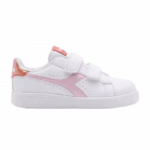 Diadora Game P Little Kid 'White Raspberry Sorbet'