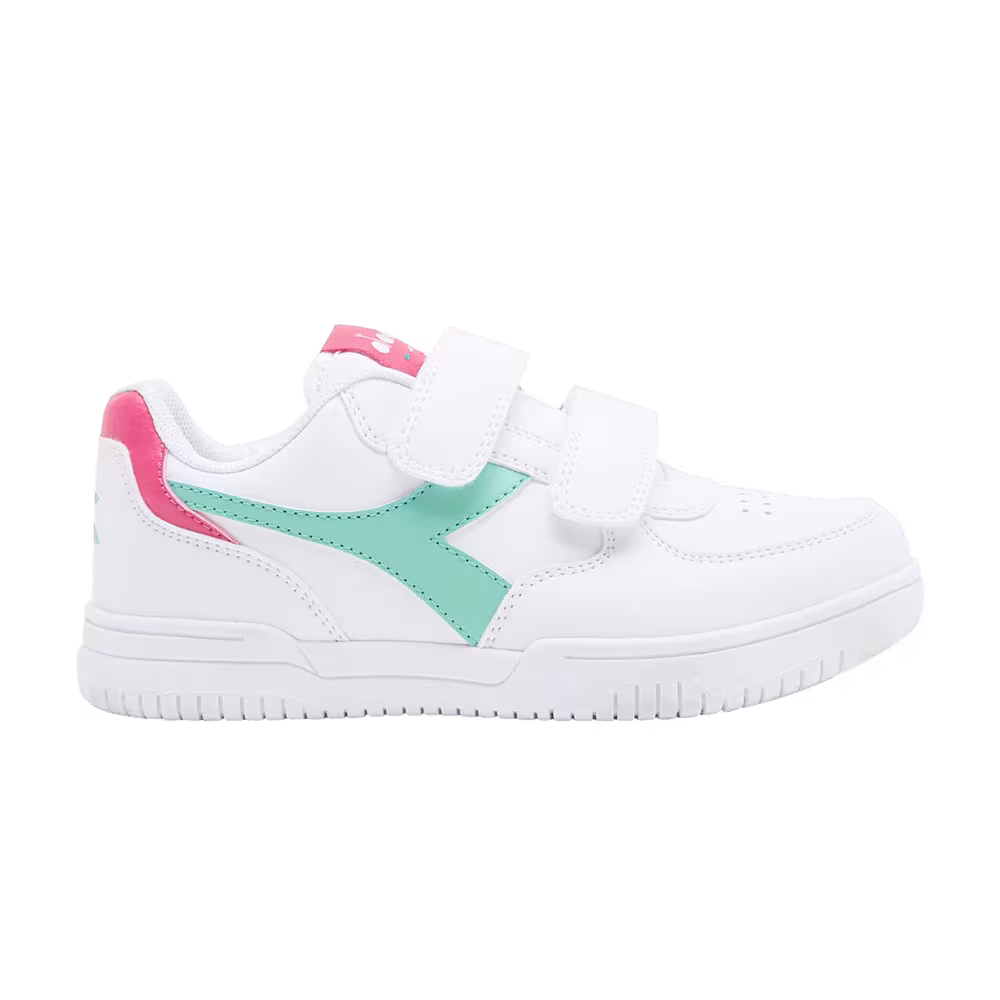 Diadora Raptor Low Little Kid White Biscay Bay