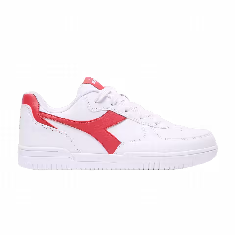 Diadora Raptor Low Big Kid 'White Aurora Red'
