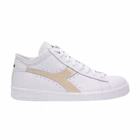 Diadora Game Row Cut Metal 'White Frosted Almond'