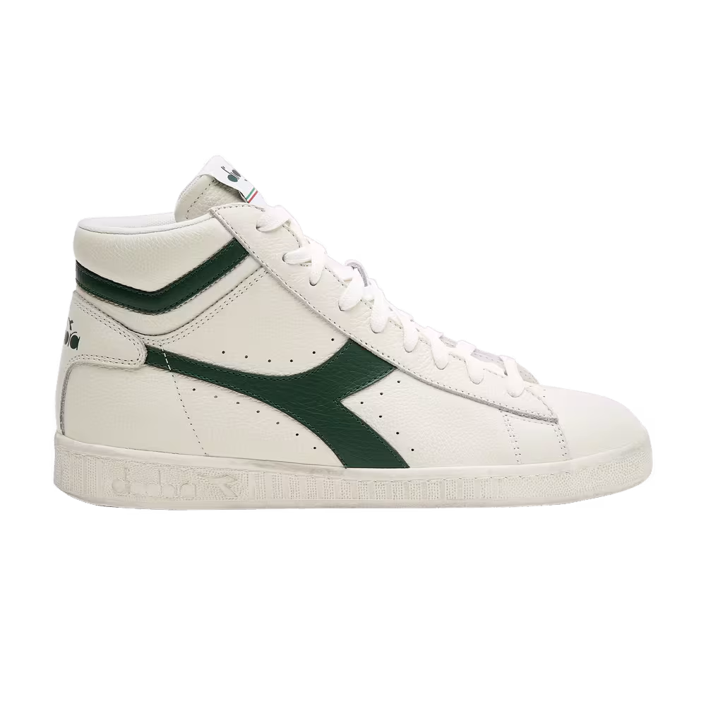Diadora Game L High Waxed White Foliage