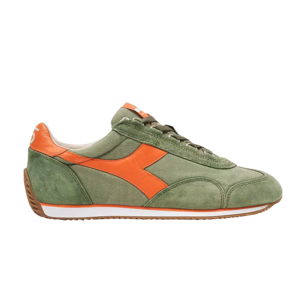 Diadora Equipe H Canvas Stone Wash Green Loden Gum