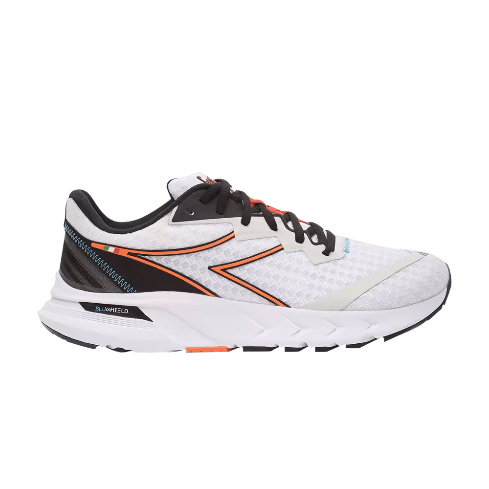 Diadora Mythos Blushield Volo 2 White Vermillion Orange