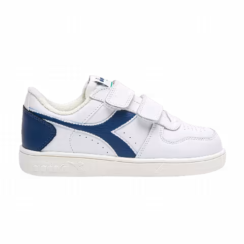 Diadora Magic Basket Low Little Kid 'White Poseidon'