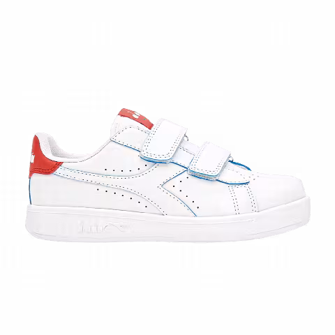 Diadora Game P Smash Little Kid 'White Aurora Red'