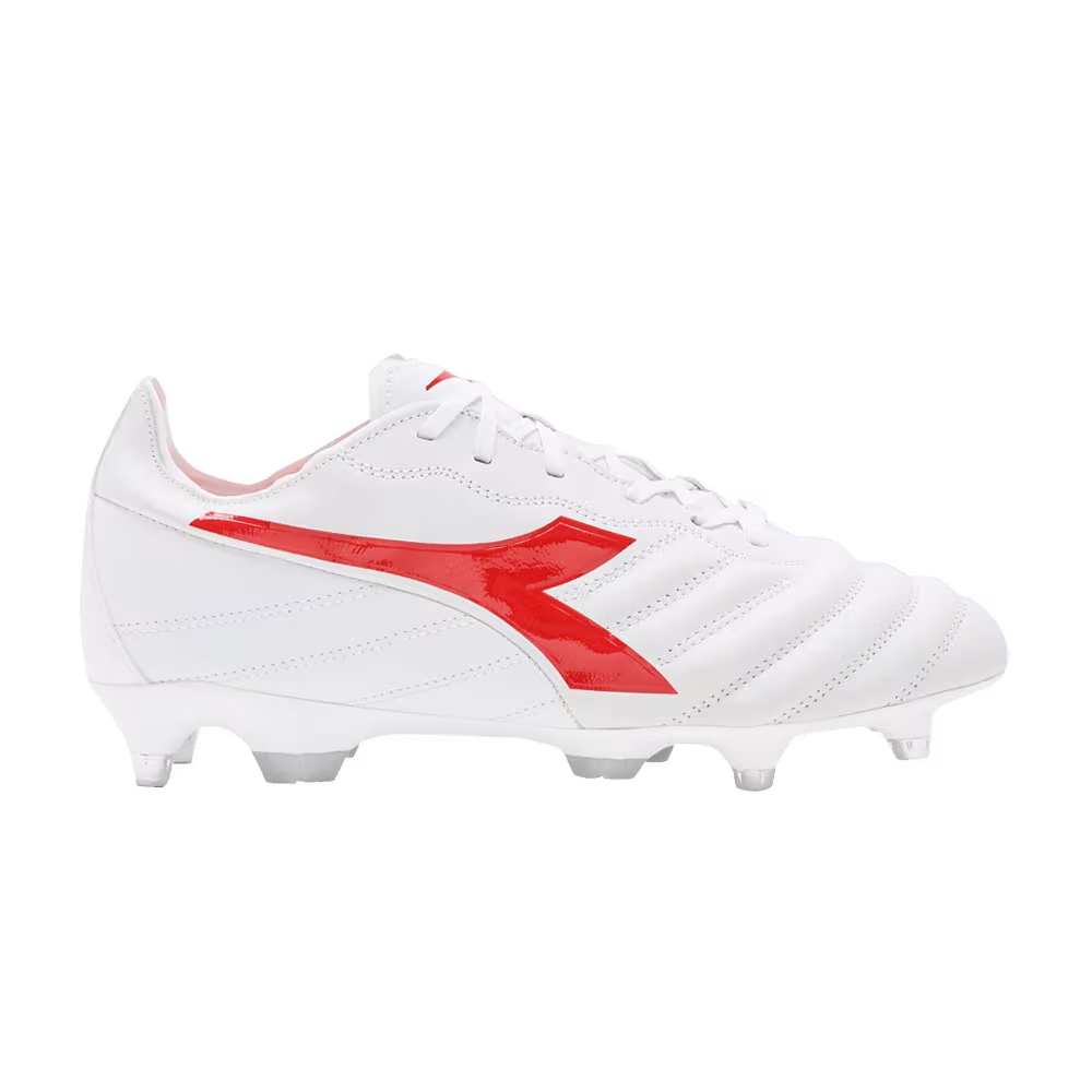 Diadora Brasil Elite 2 LT MPH White Milano Red