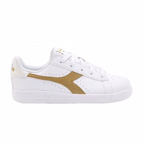 Diadora Game P Big Kid 'White Gold'