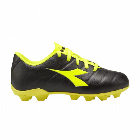 Diadora Pichichi 3 MD Kids 'Black Fluorescent Yellow'