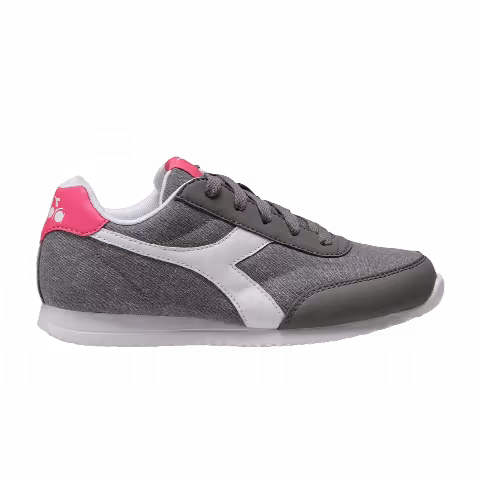 Diadora Jog Light Big Kid 'Charcoal Grey Fandango Pink'