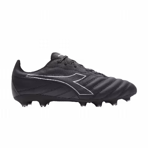 Diadora Brasil Elite Leather LP12 FG 'Anthracite Silver DD'