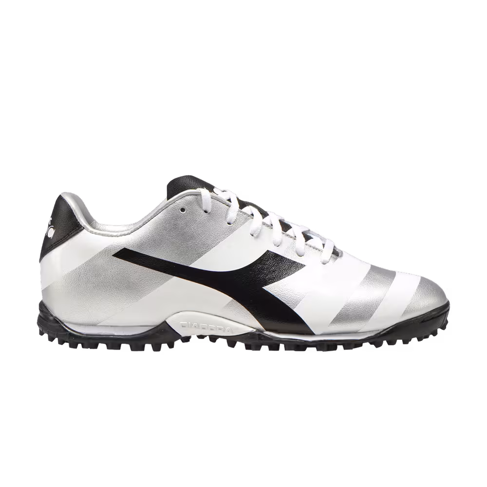 Diadora Raptor R TF White Black Silver DD