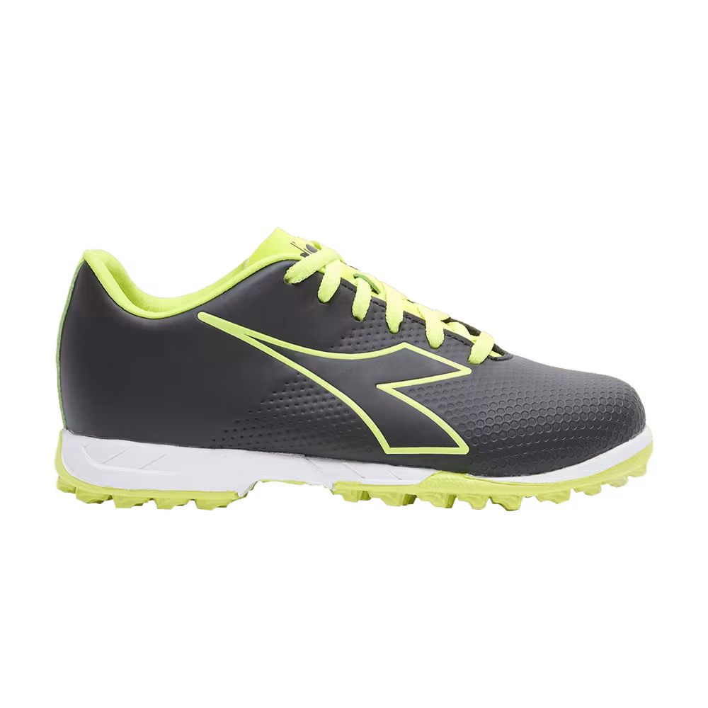 Diadora Pichichi 4 TF Kids Black Fluo Yellow