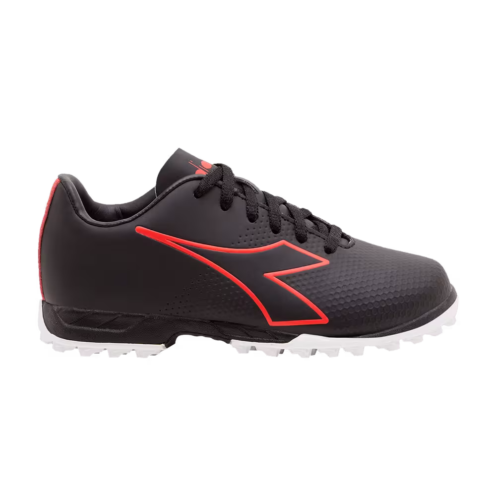 Diadora Pichichi 4 TF Kids Black Fluo Red
