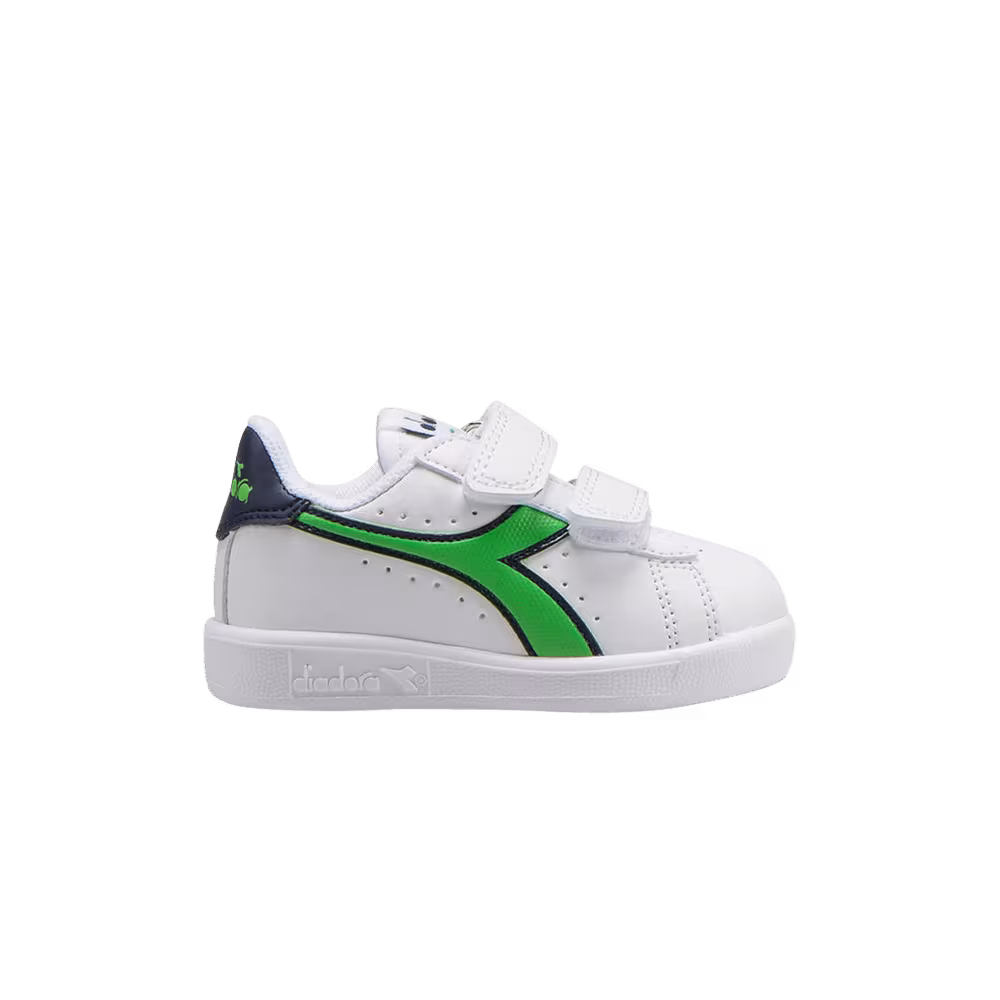 Diadora Game P Toddler White Classic Green