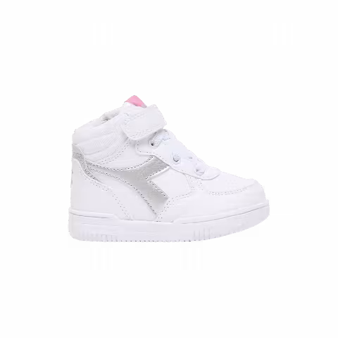 Diadora Raptor Mid Toddler 'White Silver'