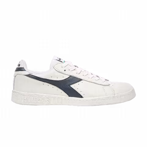 Diadora Game L Low Waxed 'White Blue Caspian Sea'