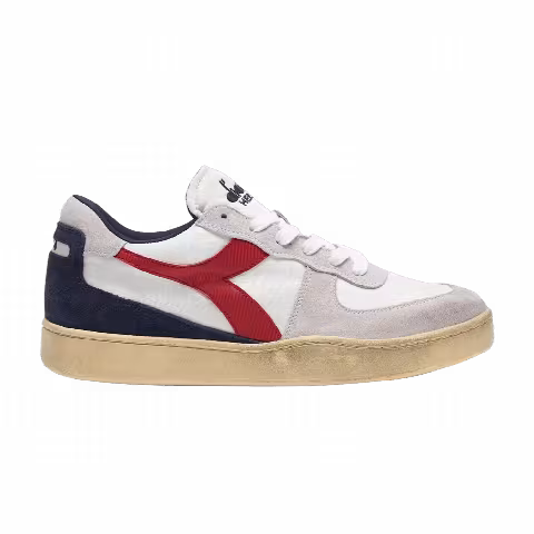 Diadora Mi Basket Low Ripstop 'White Blue Print'