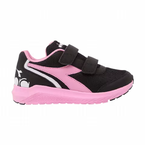 Diadora Falcon V Kids 'Black Begonia Pink'