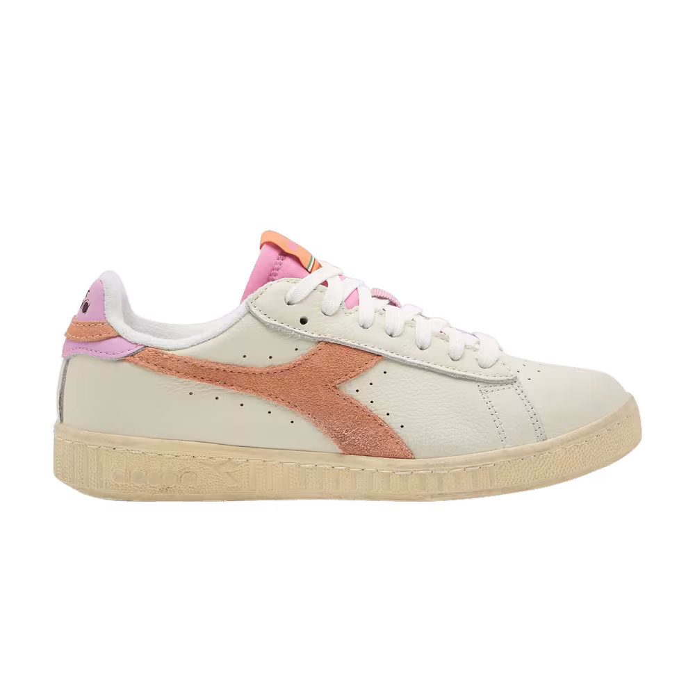 Diadora Women's Game L Low Icona Cantaloupe