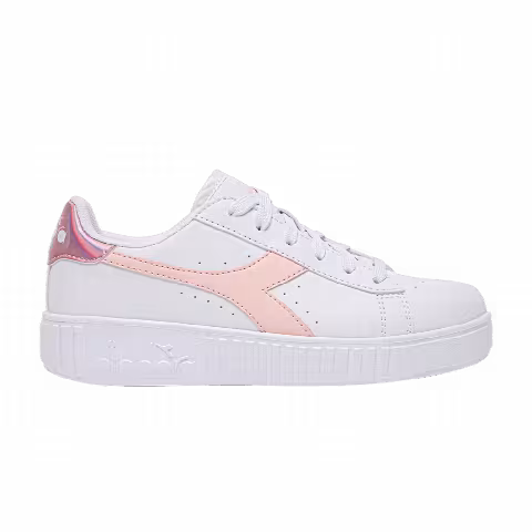 Diadora Game Step Big Kid 'White Veiled Rose'