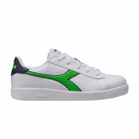Diadora Game P Big Kid 'White Classic Green'