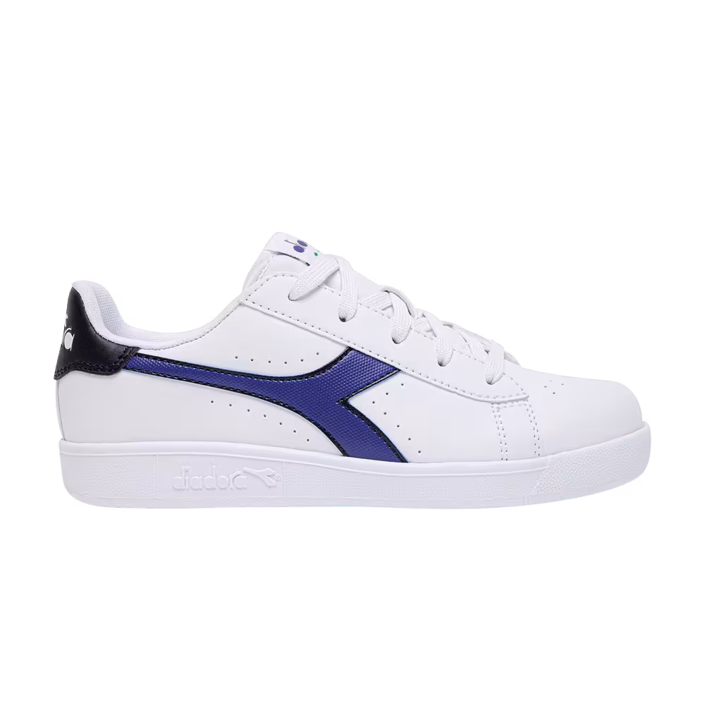 Diadora Game P Big Kid White Peacoat