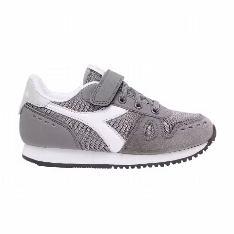 Diadora Simple Run Little Kid 'Steel Grey'
