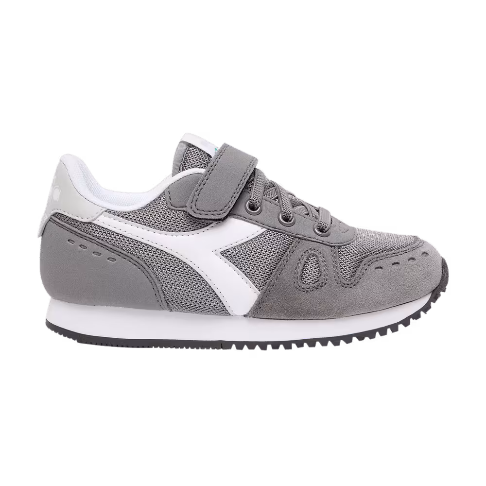 Diadora Simple Run Little Kid Steel Grey