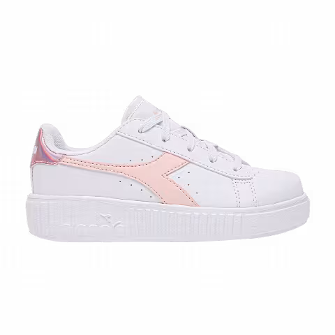 Diadora Game Step Little Kid 'White Veiled Rose'