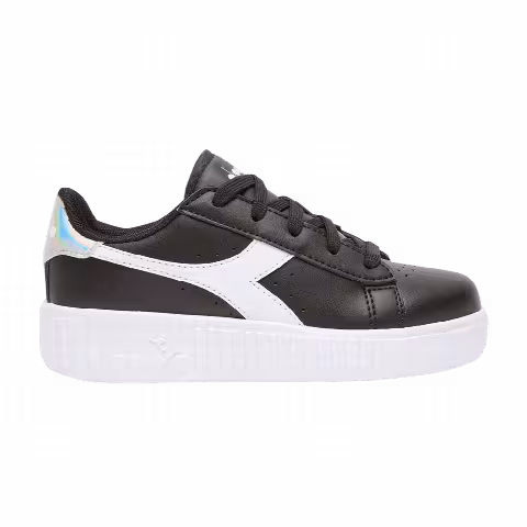 Diadora Game Step Little Kid 'Black White'