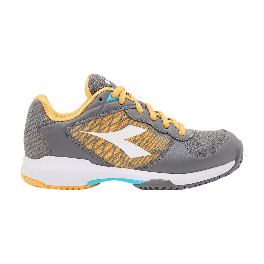 Diadora Speed Competition 2+ Clay Kids Quiet Shade Saffron