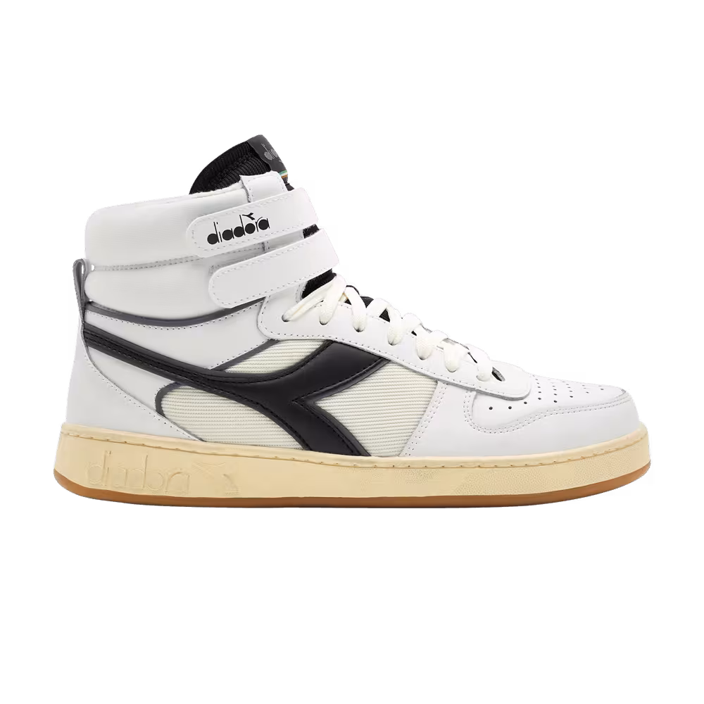 Diadora Magic Basket Mid Icona White Black