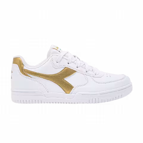 Diadora Raptor Low Big Kid 'White Gold'