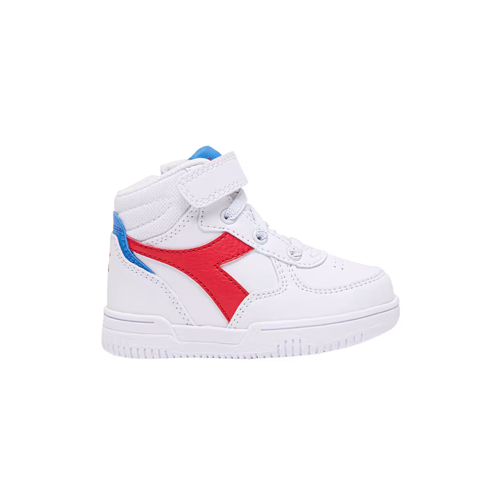 Diadora Raptor Mid Toddler White Tomato Red