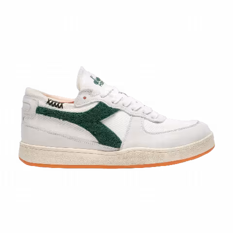 Diadora Mi Basket Row Cut Terry 'White Eden'