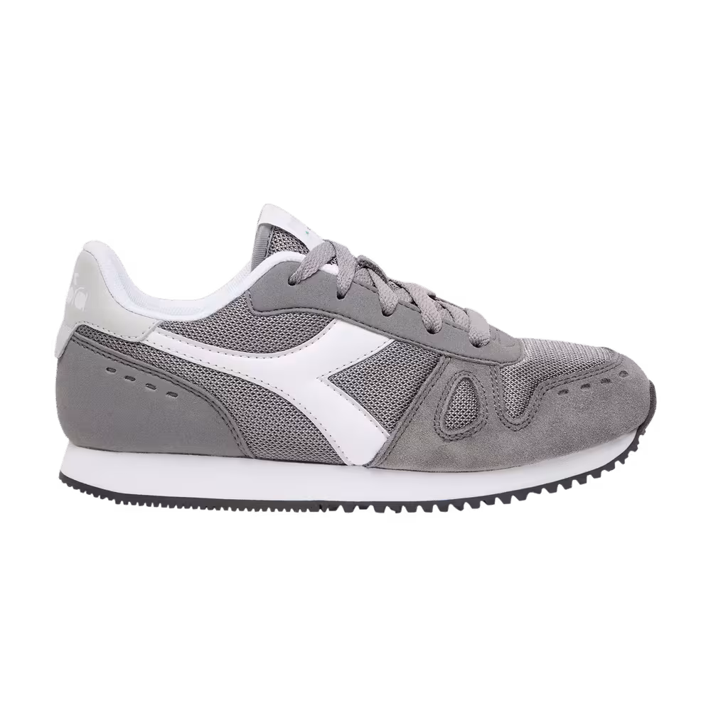 Diadora Simple Run Big Kid Steel Grey