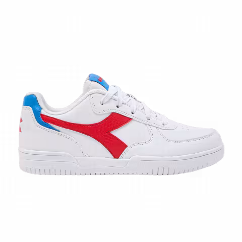 Diadora Raptor Low Big Kid 'White Tomato Red'