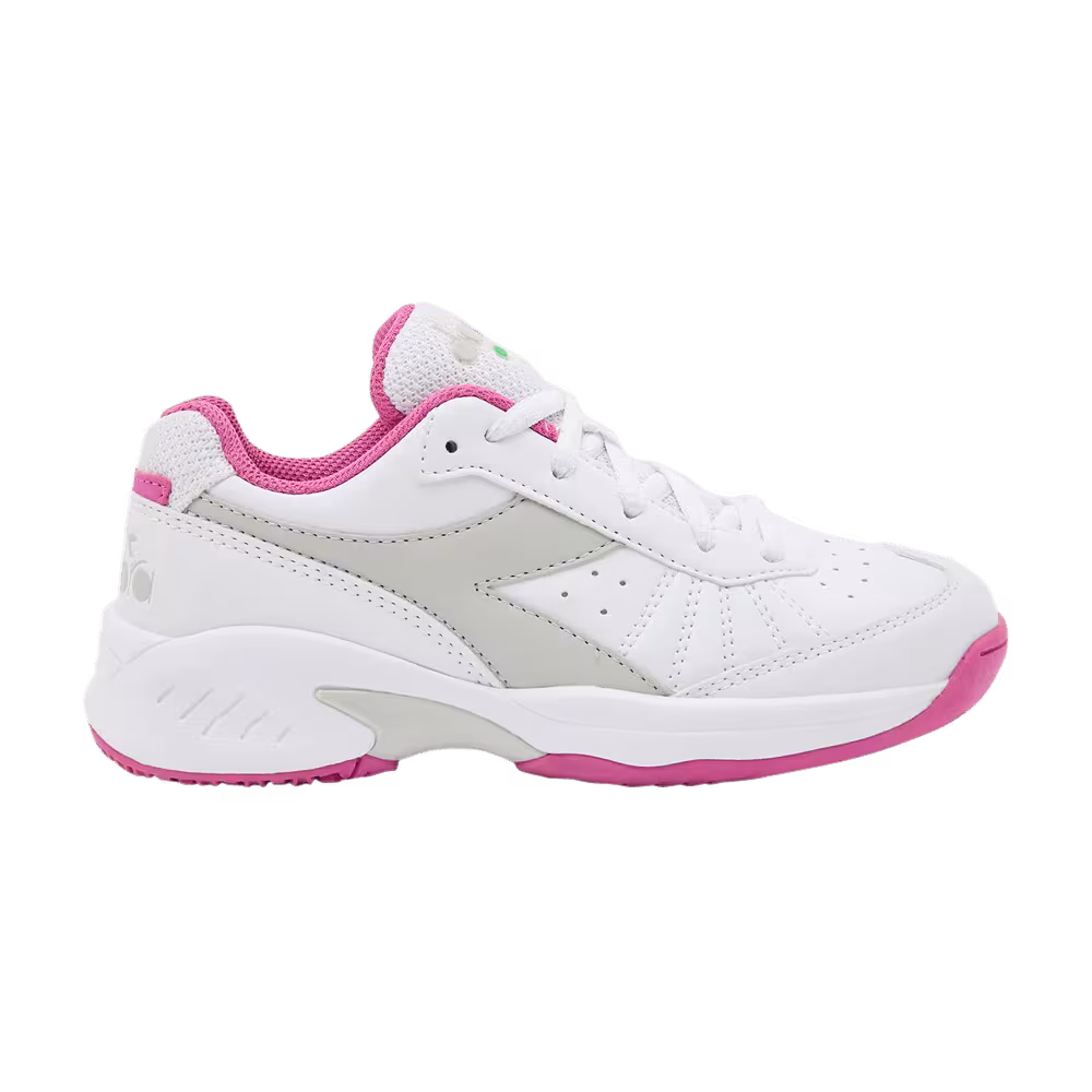 Diadora S.Challenge 3 SL Big Kid White Ibis Rose