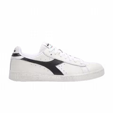 Diadora Game L Low Waxed 'White Black'