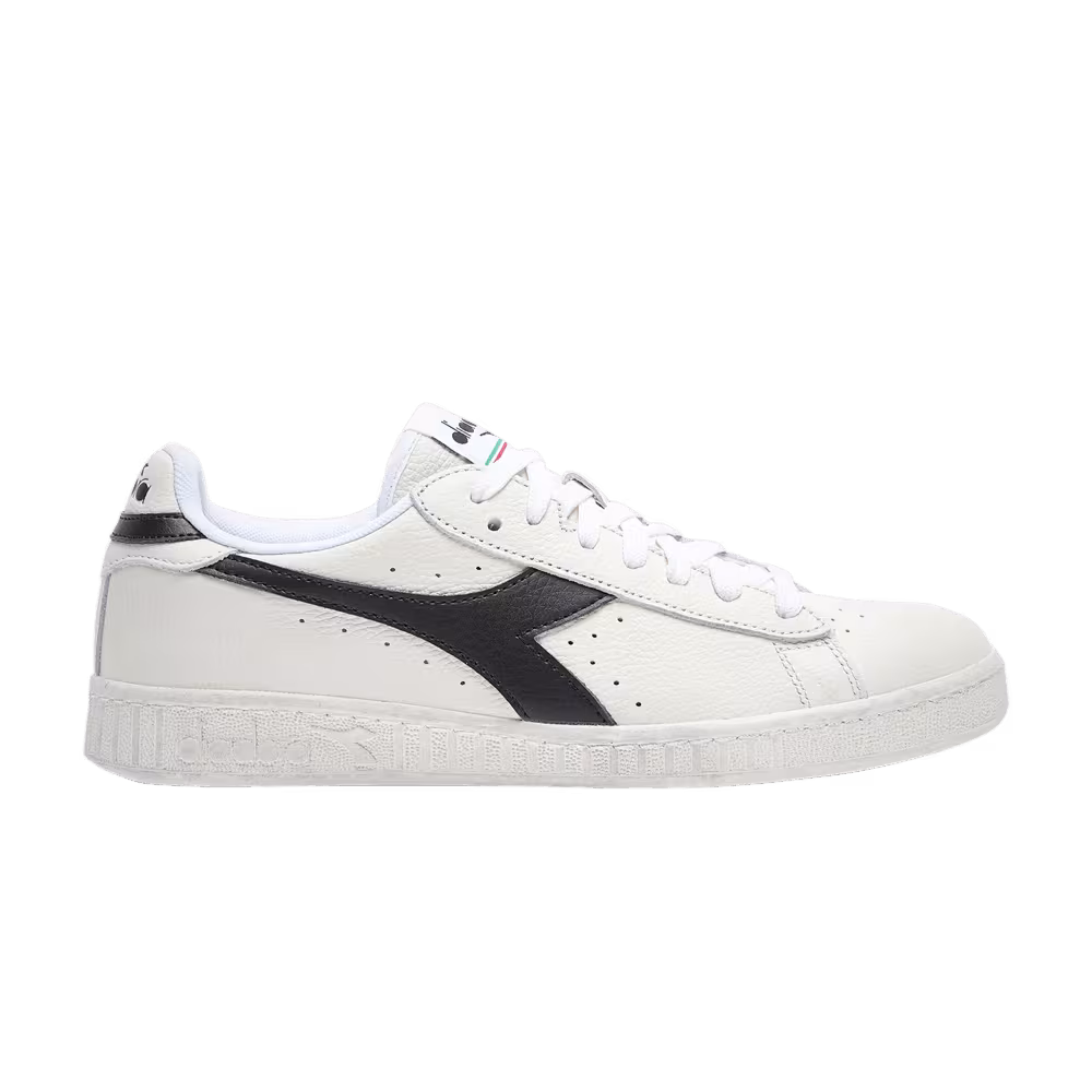 Diadora Game L Low Waxed White Black