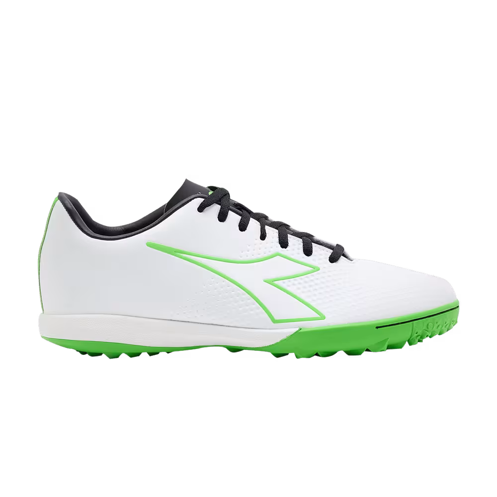 Diadora Pichichi 4 TFR White Green Fluo