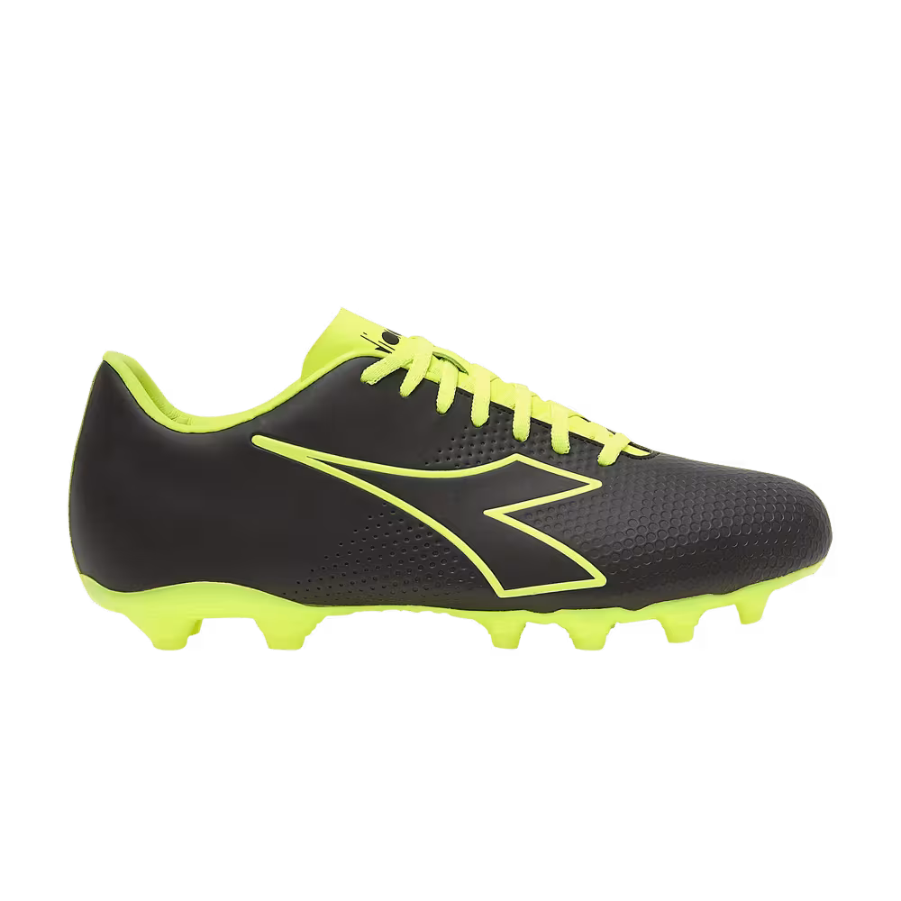 Diadora Pichichi 4 MG14 Black Fluo Yellow