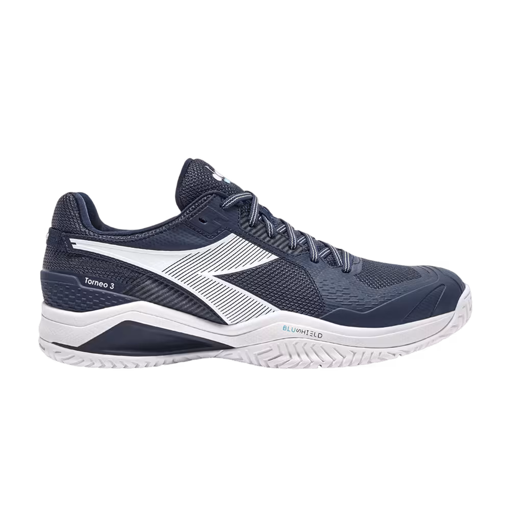 Diadora Blushield Torneo 3 AG Blue Corsair White