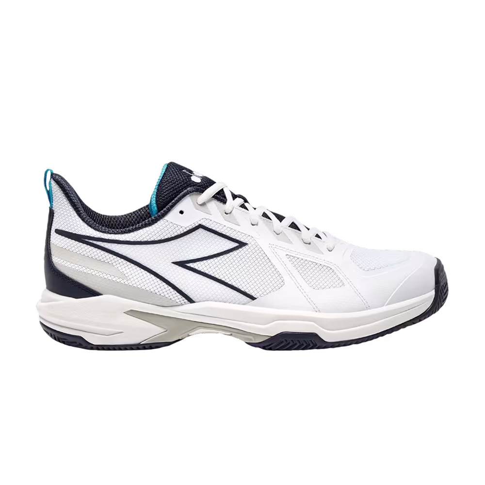 Diadora Trofeo 3 Clay White Blue Corsair