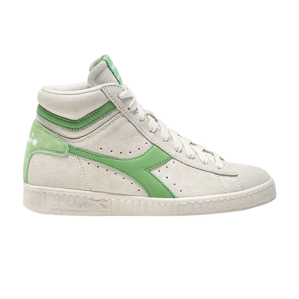 Diadora Game L High Suede Waxed Pistachio Green
