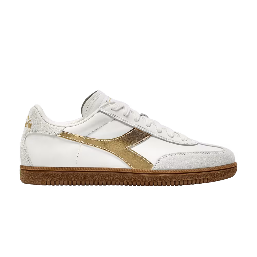 Diadora Trainer Doré White Gold