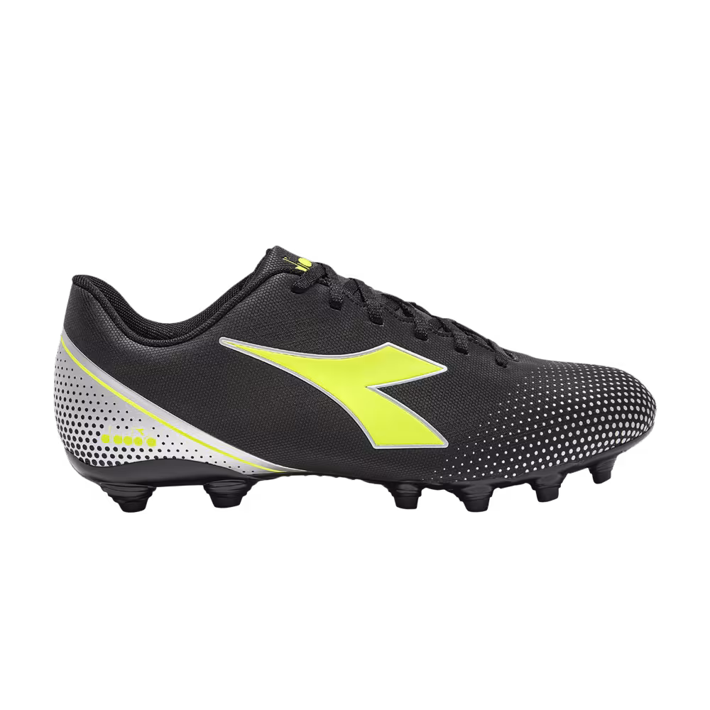 Diadora Pichichi 7 MG14 Black Yellow Fluo